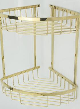 厂家热销家不W621-1居锈网篮洗钢手间物架卫置生间浴室双层收纳三