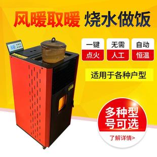 生物质颗粒取暖炉家用小型室内采暖炉子商用供暖炉 冬季