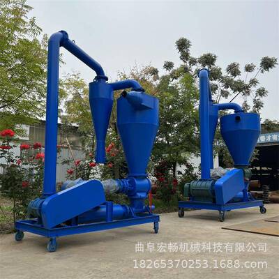 石白灰自装车气力输送机粉煤VZY灰清库无尘吸灰炭黑真粉空上动料