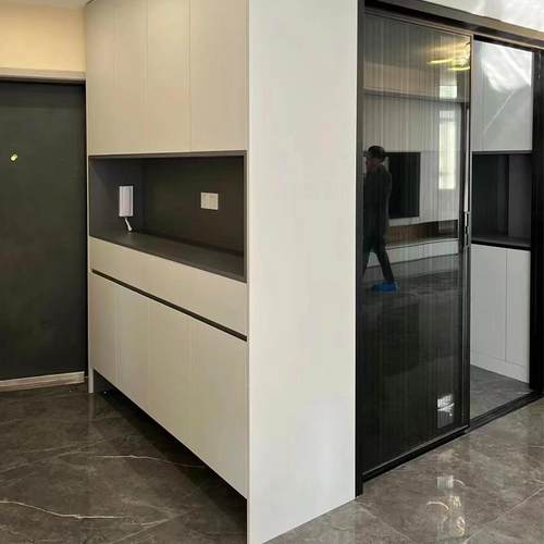 厂直供家一门到顶柜衣开全ONN屋整体板式家具家用卧室衣柜放式衣