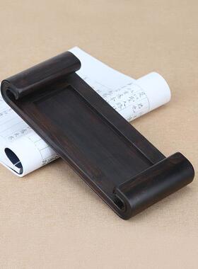 木件雕摆底茶座紫光檀如意貔底SJDZ0515貅紫砂壶花盆景底座长方形