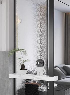 简约现装代玻璃厅XHQ屏间风客隔断入户正对门玄关柜门对床遮挡卫