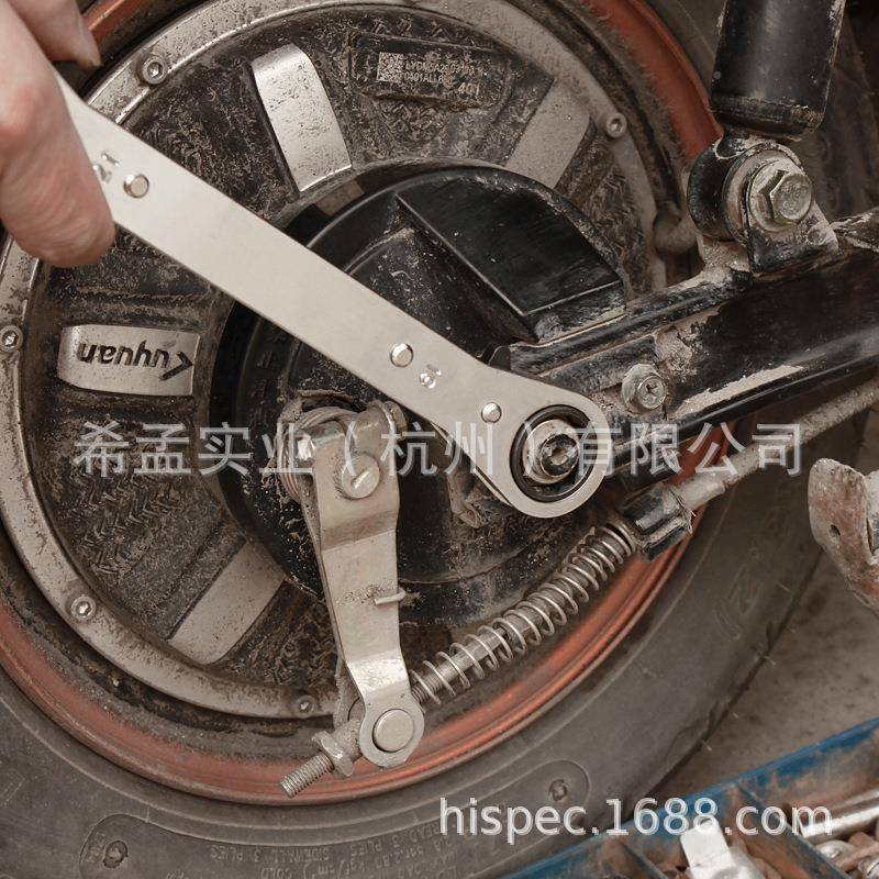 5件套轮扳手套装棘梅花-双头双向手快速扳DT1905MS622mm公制英制