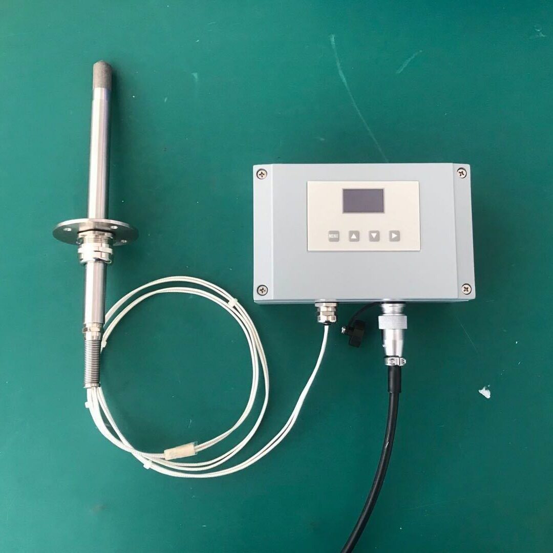 温湿度变送器DB441-DB141-GL分体式带显示活动螺纹法兰150mm螺杆