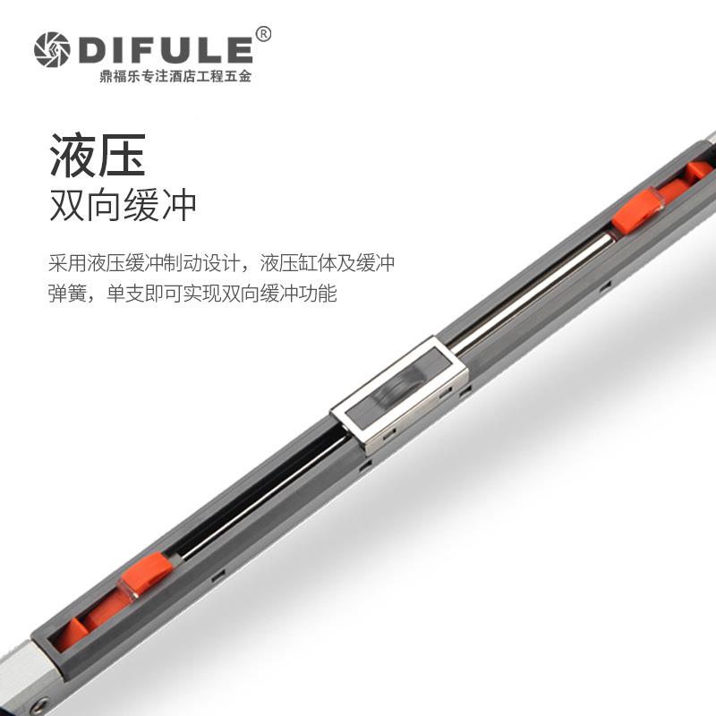 双WYF向轮缓冲玻璃店门吊拉门推轨道酒淋浴房门夹浴室拉门吊滑轮