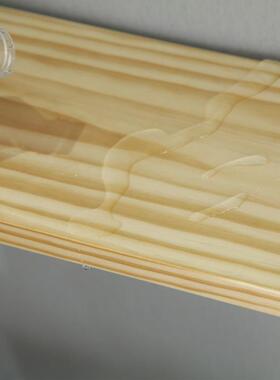 工业风铁艺红架挂客厅墙上实酒木搁板架装饰简约壁水管置96601物