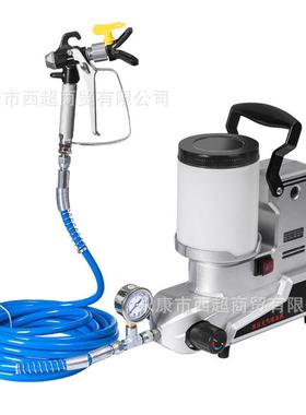 手提轻便用电动24235压高无气喷涂机漆乳胶漆家多功能小型涂料油