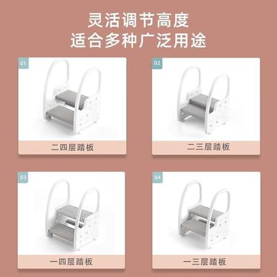 宝踩脚凳宝洗踏手防浴室凳51103子滑垫脚凳儿童洗漱台脚可调