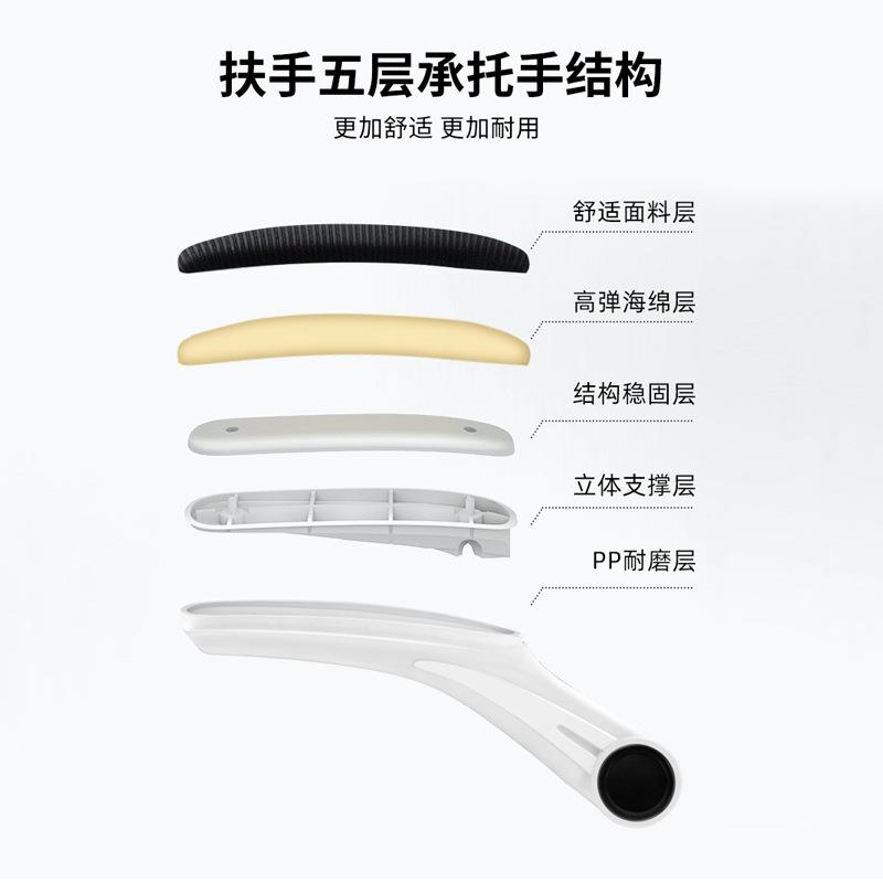 电脑椅子透气久坐家用办公椅学生学习椅宿舍椅子靠背凳电竞椅升降
