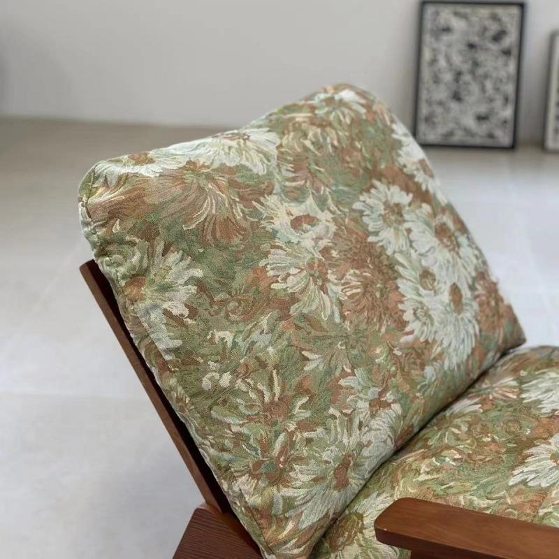 半岛摇椅全榫无品牌/卯工艺人懒闲休厅中古风客摇椅沙发