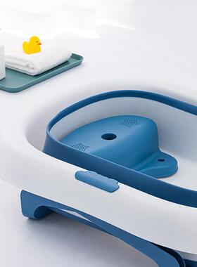 纪元婴折叠号浴桶洗澡盆儿童洗澡55365桶宝宝沐浴桶用大家折叠泡