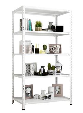 物架家用货架置物架落地角钢铁ASU架子储架层物黑色架子多置置物