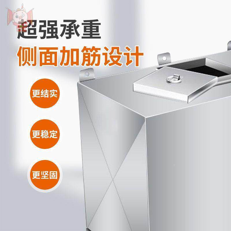 厨房罐工业储水白钢家用不锈钢水缸箱水挂4箱ALltao10卧式30不锈