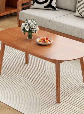 全木餐方桌家用小桃户型吃饭桌樱木色餐63366桌椅组合长形原木色