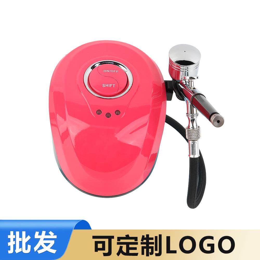 喷套装ZJV模型喷笔漆彩绘蛋上色喷绘美甲化妆喷笔糕机气泵