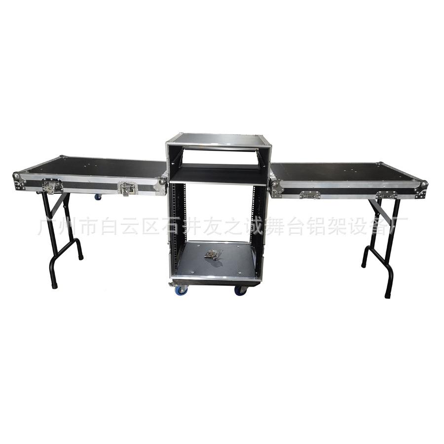 2U16U机柜三门柜机功放机柜调音NCF台机柜12U双层112U16U双层