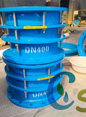 排用双法兰松套伸缩接头56247法兰限水位补偿双规接头格