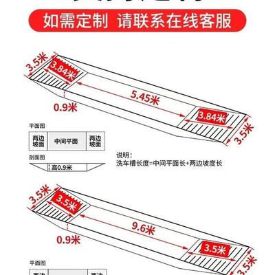 工地洗车槽18273可移动钢制品洗全车池自车动工程洗轮机渣土过水