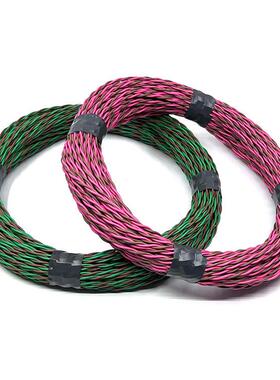 汽车电线0.3/0.5/0.75线/20.平方双绞线R69822VS铜芯can铜音响线