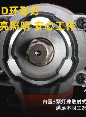 大有5766大力55扭1400N.m冲击扳手修扳手无汽刷充电式电功动风炮