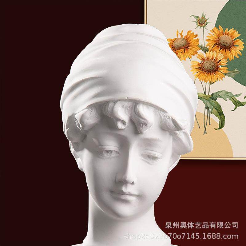 面维纳斯大卫雕XKZ塑像摆件石膏像人装像雕桌软客厅样板间家居装