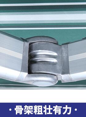 雨棚遮阳棚遮22540折叠伸金缩式户外雨蓬阳台篷铝合雨手摇停车棚