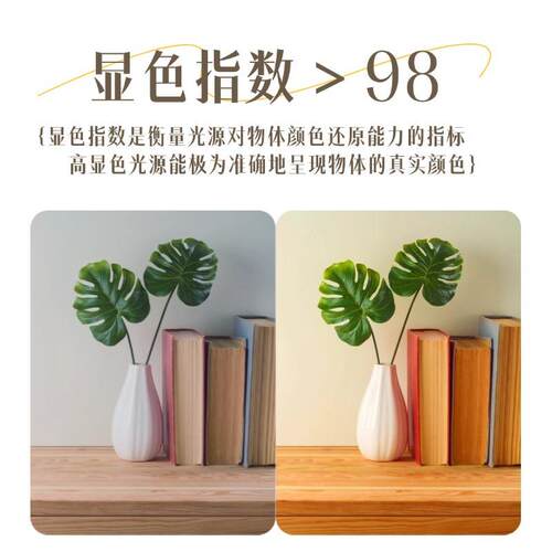 多补光室内绿植灯花卉仿太阳肉光全光谱led生OOL长灯植物双面侧发