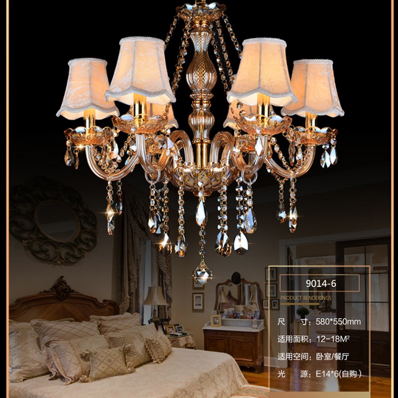 欧式水晶吊灯具漫咖啡别墅客厅餐厅卧室网咖KTV包厢酒店大厅酒吧