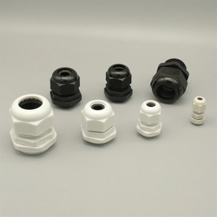 公制M型 尼龙塑料密封葛兰头固定连线器12 防水电缆接头