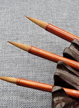 晓舟文房净纯狼毫毛笔兼毫湖笔行书楷书颜体赵体书法国画初学者笔