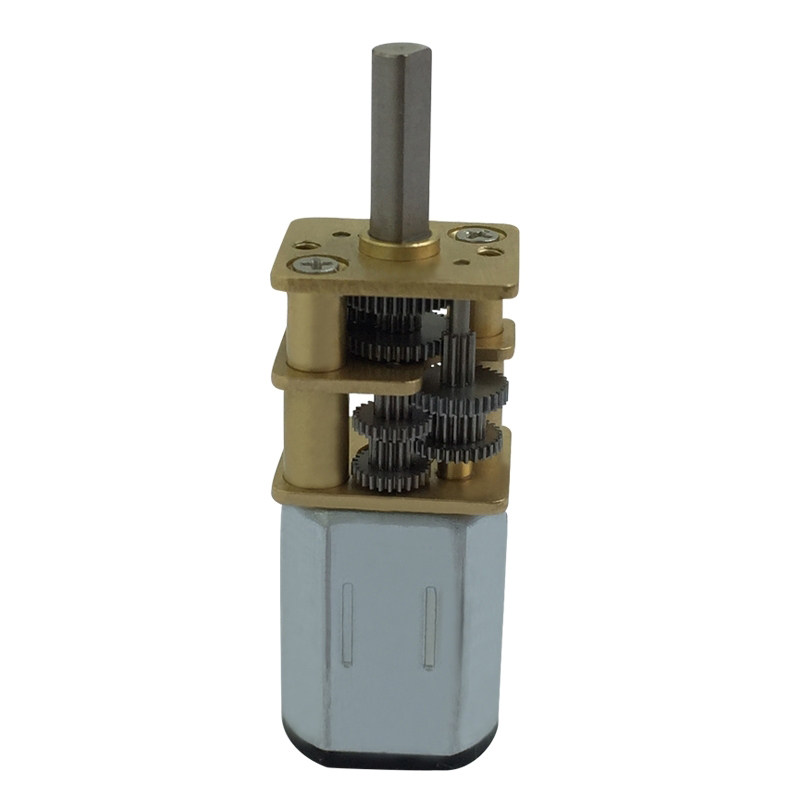 GA12-N20直流减速电机3V6V12V小马达1:1000速比大扭矩低速齿轮