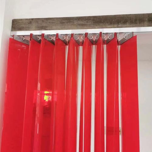 pvc防弧光软门帘黑红白色不透明半透明软玻璃遮挡帘工厂车间专用