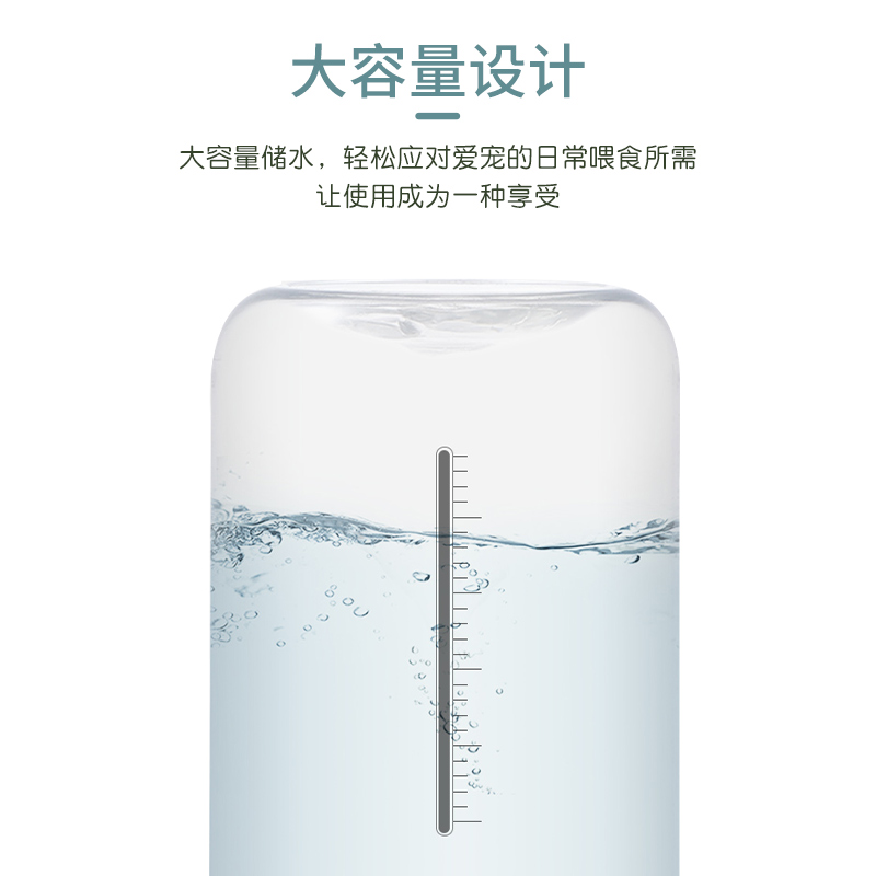 卡通猫碗双碗饮水饮食两不误狗碗小型犬用自动喂水喂食器宠物用品