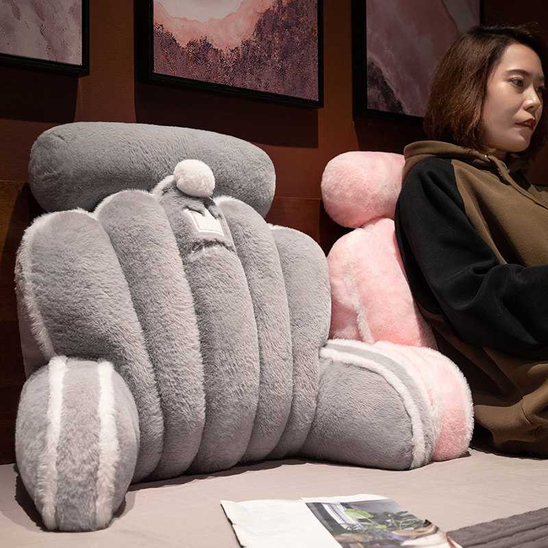 床头软包靠背沙发靠枕办公室护腰垫宿舍床上看书神器抱枕腰枕靠垫,居家布艺,床头靠垫,淘宝优惠券,粉丝福利购,淘宝优惠卷