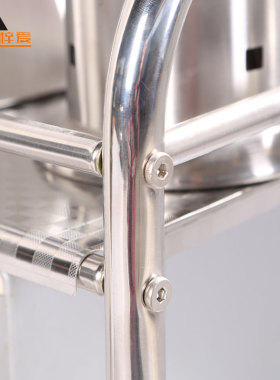 不锈钢厨房置物架微波炉架子烤箱架收纳储物架调料架刀架用品落地