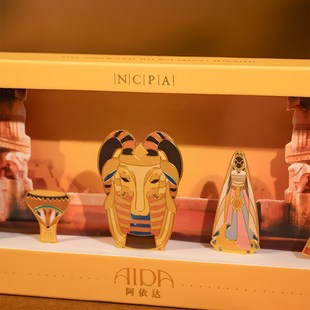 【新品】国家大剧院 《阿依达》金属书签文创生日礼物送礼男女