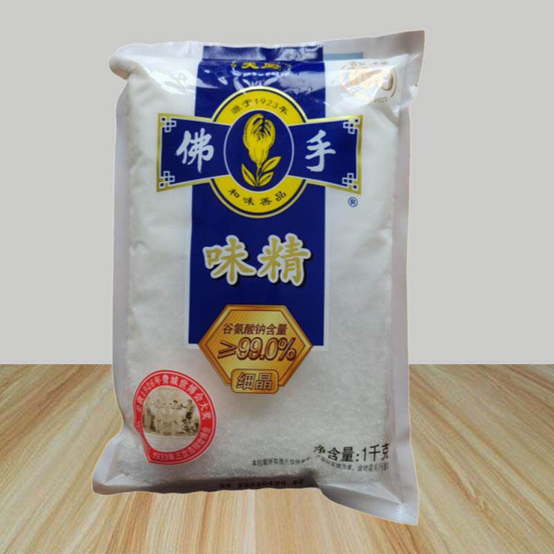 冠生园天厨上海佛手牌味精1000g细晶袋装商用家用鲜味精替代鸡精