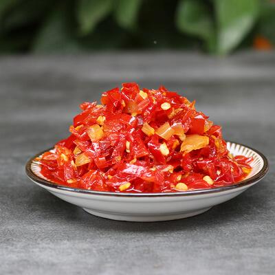云南曲靖特产剁辣椒酸辣子酸辣椒藠头糟辣子调料小米椒酱下饭菜