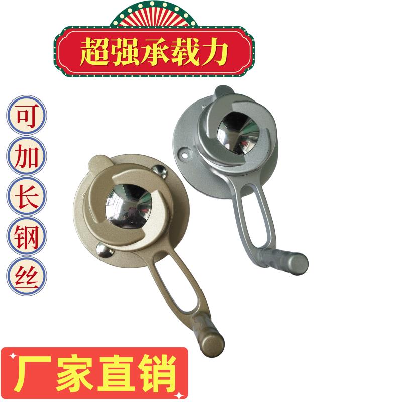 太太们通用晾衣架阳台手摇器配件双孔升降助力动滑轮晾晒维修更换