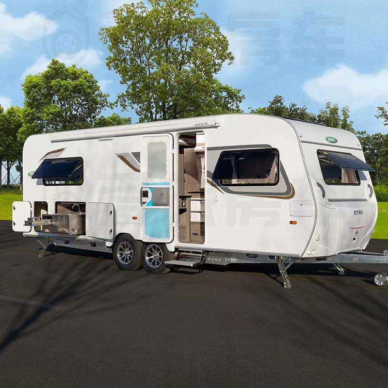 拖挂房车非上牌照公路牵引式旅游居住车自驾游旅行景区营地露营车