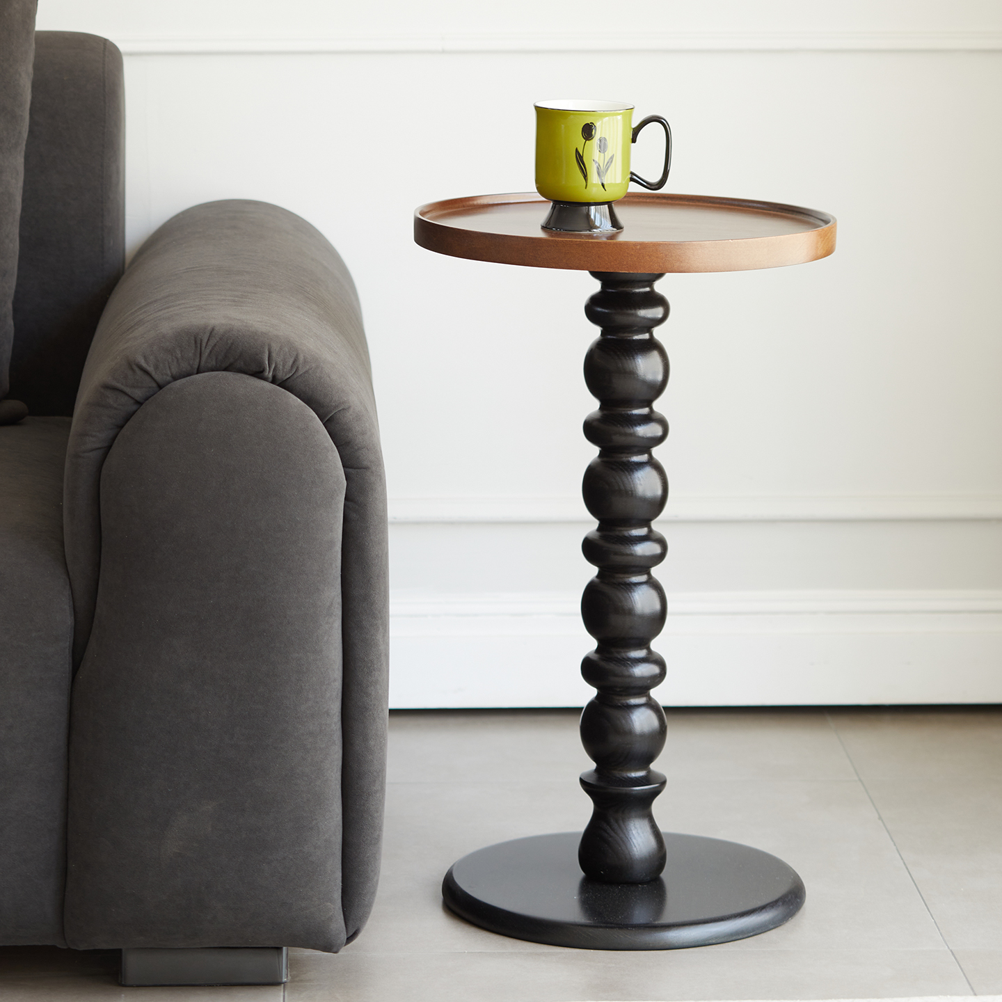 实木沙发边几创意茶桌复古小茶几