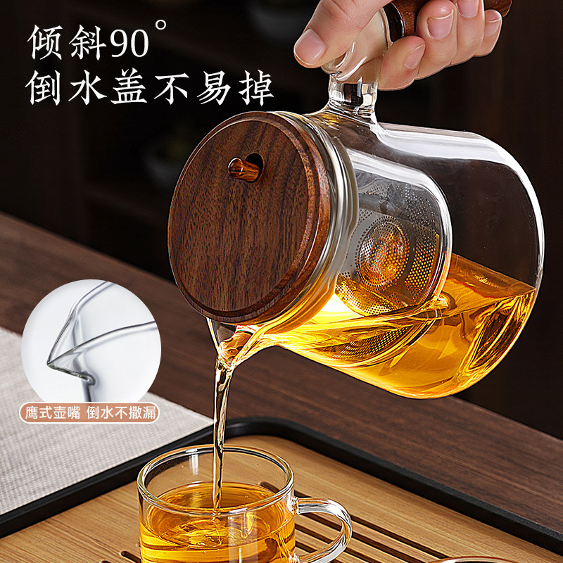 2025新款飘逸杯泡茶壶高