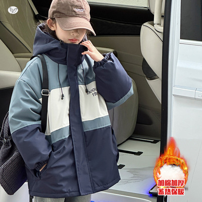 女童三合一冲锋衣2025年秋冬新款