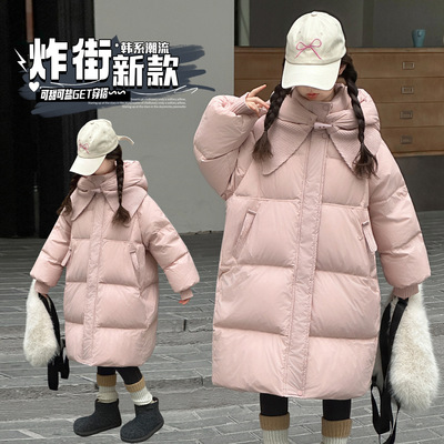 女童棉服冬装2025新款女大童