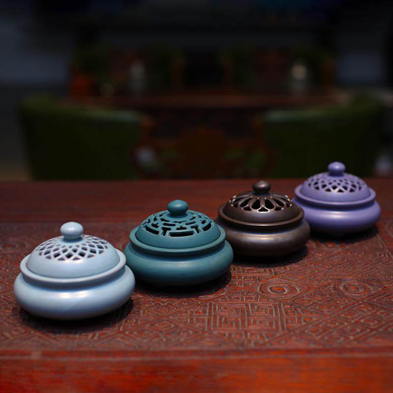 RAJ香炉陶瓷大号仿古家用檀香炉 沉香线香塔香薰炉供奉供佛熏香炉