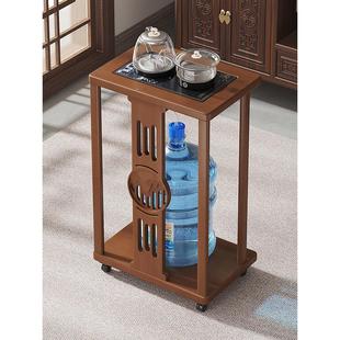 新中式客厅茶桌烧水一体阳台茶几小型移动喝泡茶台宋代美学高级感