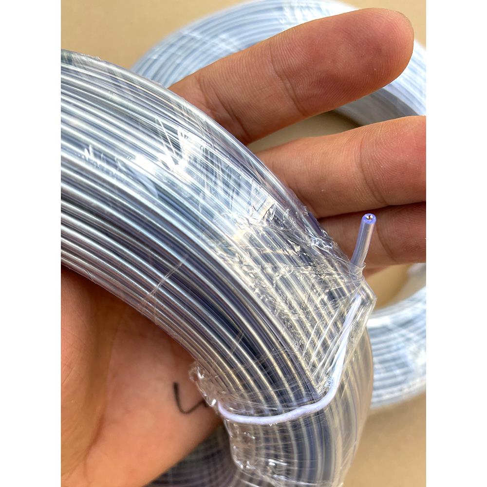 透明包胶铁丝塑料包芯铝线园林扎线造型葡萄园扎线定型条过胶铝丝