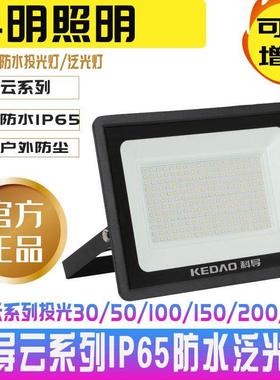 科导云系列LED投光灯科明户外防水IP65泛光灯50W100W150W200W300W