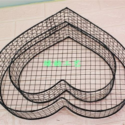 多肉花篮心形花篮心型花篮植物造景阳台花盆多肉花盆包邮挂饰壁饰