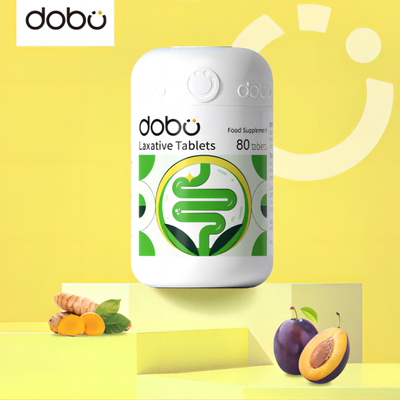 英国进口DOBO噗噗片菊粉草本酵素80粒便秘排便非益生菌清清片